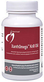 XanthOmega Krill Oil 60 softgels